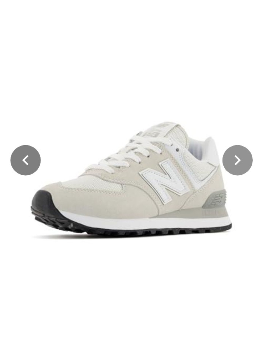 Nautica Light Gray and White Women's Casual Sneakers